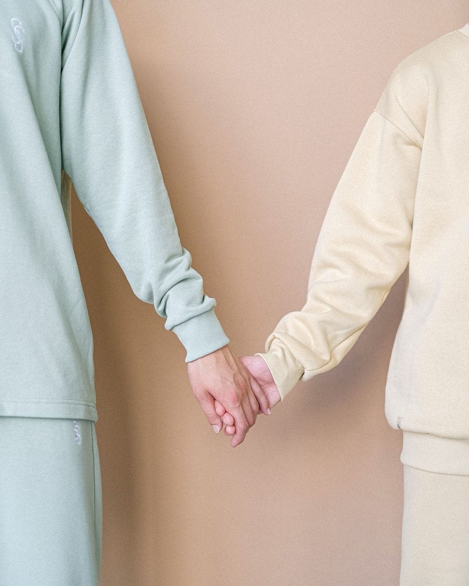 Mist Cropped Hoodie